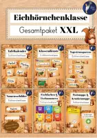 Vorschau - Arbeitsblätter - Eichhörnchenklasse - Gesamtpaket XXL - Deckblatt