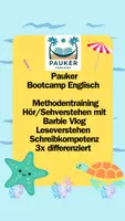 Vorschau - Arbeitsblätter - Pauker Paket Englisch - Hör-Sehverstehen/Leseverstehen/ Schreibkompetenz 3x differenziert - Deckblatt