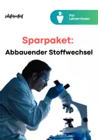 Vorschau - Unterrichtsreihen - Sparpaket: Abbauender Stoffwechsel | Biologie Lehrplan Abitur - Deckblatt