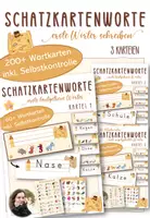 Vorschau - Aufgabenkarten - Schatzkartenworte - erste Wörter schreiben - Deckblatt
