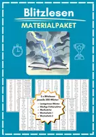 Vorschau - Arbeitsblätter - Materialpaket - Blitzlesen - Deckblatt