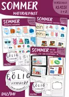 Vorschau - Spiele - Sommer Materialpaket - Deckblatt
