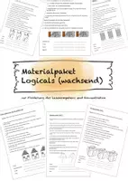 Vorschau - Arbeitsblätter - Materialpaket Logicals (wachsend) - Deckblatt
