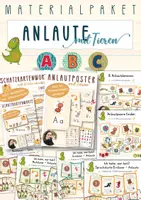 Vorschau - Spiele - Materialpaket - Anlaute - 1. Klasse - phonologische Bewusstheit - Deckblatt