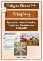 Vorschau - Stundenentwürfe - Sparpaket Schöpfung Grundschule Klasse 1-4 - Deckblatt
