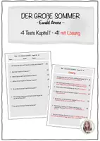 Vorschau - Test - Der große Sommer: Materialpaket Tests | RSAP/HSAP 2025 - Deckblatt