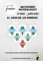 Vorschau - Arbeitsblätter - Materialpaket Yo tengo quién tiene - Zahlen - Números - Deckblatt
