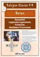 Vorschau - Arbeitsblätter - Materialpaket/Sparpaket Gebet/Beten - Deckblatt