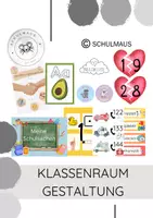 Vorschau - Merkblätter - Klassenraum Dekoration Materialpaket - Deckblatt