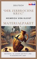 Vorschau - Stundenentwürfe - Materialpaket - "Der zerbrochne Krug" von Heinrich von Kleist - Deckblatt