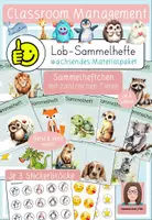 Vorschau - Arbeitsblätter - Lobsammelkarten - wachsendes Materialpaket - Deckblatt