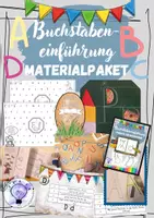 Vorschau - Arbeitsblätter - Buchstabeneinführung Materialpaket - Deckblatt