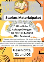 Vorschau - Klassenarbeiten - Mündliche Prüfung Geschichte Abitur | Alle Themen - Deckblatt