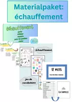 Vorschau - Arbeitsblätter - Materialpaket - échauffement - Deckblatt