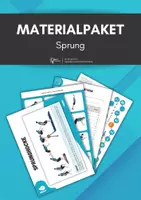 Vorschau - Spiele - Turnen ⎮ Sparpaket Sprung (127 Stationskarten, Spiele, methodische Reihen und Bewertungsraster) - Deckblatt