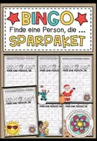 Vorschau - Arbeitsblätter - BINGO (Finde eine Person, die ...) - SPARPAKET (wachsendes Paket) - Deckblatt