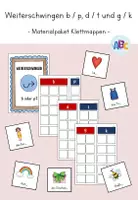 Vorschau - Spiele - Materialpaket Klettmappen : Weiterschwingen - Deckblatt