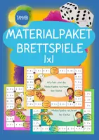 Vorschau - Spiele - Materialpaket - Mathe Brettspiele "1x1" | Malaufgaben Klasse 2 | 1x1 Spiele | Mathe Klasse 2 | Rechnen im ZR 100 | Einmaleins Spiele - Deckblatt