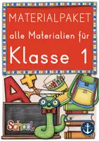 Vorschau - Spiele - Materialien für Klasse 1 MATERIALPAKET - Deckblatt