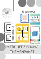 Vorschau - Unterrichtsreihen - Mathematische Früherziehung Themenpaket - Deckblatt