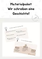 Vorschau - Poster - Materialpaket - Wir schreiben eine Geschichte - Deckblatt