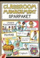 Vorschau - Mal- und Bastelvorlagen - CLASSROOM MANAGEMENT - Sparpaket (wachsendes Paket) - Deckblatt