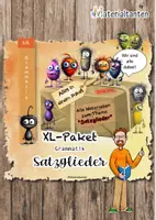 Vorschau - Stundenentwürfe - Materialpaket: Satzglieder - Deckblatt