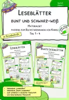 Vorschau - Arbeitsblätter - Lesen lernen zu Karibu 1 (Version 2016) | deutsche Grundschrift | Klasse 1 - Deckblatt