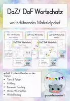 Vorschau - Unterrichtsreihen - weiterführendes Materialpaket DaZ/ DaF (Ukraine) - Deckblatt
