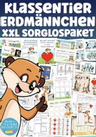 Vorschau - Arbeitsblätter - Erdmännchenklasse Klassentier Erdmännchen XXL Materialpaket Schulanfang - Deckblatt