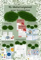 Vorschau - Arbeitsblätter - Materialpaket "unser Sonnensystem" - Deckblatt