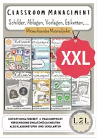 Vorschau - Arbeitsblätter - XXL-MATERIALPAKET - Classroom Management - Deckblatt