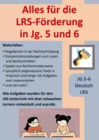Vorschau - Stundenentwürfe - Sparpaket: Alles für die LRS-Förderung! - Deckblatt