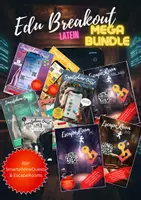 Vorschau - Arbeitsblätter - EduBreakOut Mega Bundle (alle SmartphoneQuests 23/24 und Escape Rooms) - Deckblatt