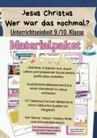 Vorschau - Arbeitsblätter - Materialpaket "Jesus Christus" (9./10.Klasse) - Deckblatt
