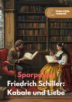 Vorschau - Unterrichtsreihen - Sparpaket: Kabale und Liebe - Friedrich Schiller mit Klausuren - Unterrichtsmaterial - Deckblatt