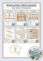 Vorschau - Spiele - Materialpaket - kleines 1x1 - Deckblatt