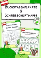 Vorschau - Arbeitsblätter - Österreichische Schreibschrift – Lehrgang und Plakate | Klasse 1–3 - Deckblatt