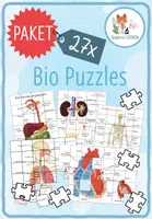 Vorschau - Spiele - MEGA-SPARPAKET: 27x Bio Puzzles - Deckblatt