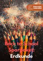 Vorschau - Stundenentwürfe - RIESEN BACK TO SCHOOL Sparpaket im Fach Erdkunde! - Deckblatt