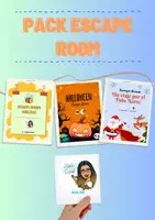 Vista previa - Unidades / Secuencias / Situaciones de Aprendizaje - Pack Escape Room / Scape Room - Portada