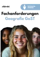 Vorschau - Stundenentwürfe - Fachanforderungen Geographie in der Sekundarstufe II - Schleswig-Holstein - Deckblatt