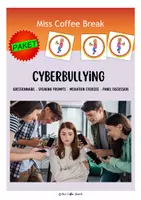 Vorschau - Arbeitsblätter - CYBERBULLYING: A GROWING THREAT FOR TEENS (Materialpaket) - Deckblatt