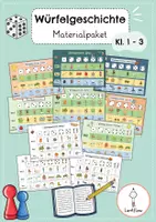 Vorschau - Arbeitsblätter - Materialpaket: Würfelgeschichte | Kreatives Schreiben - Deckblatt