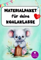 Vorschau - Mal- und Bastelvorlagen - Materialpaket für deine Koalaklasse - Deckblatt