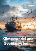 Vorschau - Unterrichtsreihen - Sparpaket: Klima und Klimawandel als Folge atmosphärischer und ozeanischer Prozesse sowie anthropogener Einflüsse - Deckblatt