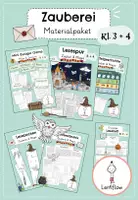 Vorschau - Mal- und Bastelvorlagen - Zauberei - Deckblatt