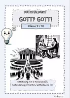 Vorschau - Unterrichtsreihen - Materialpaket - Gott? Gott! eine Sammlung zu Gottesbeweisen, Toleranz und der Frage nach Sinn - Deckblatt