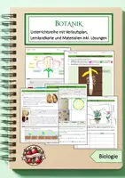 Vorschau - Unterrichtsreihen - Unterrichtsreihe: Bio 5: Botanik - Deckblatt