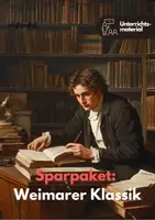 Vorschau - Unterrichtsreihen - Weimarer Klassik - Werke im Unterricht - Deckblatt